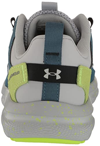 Under Armour Men's Charged Verssert Speckle Running Shoe, (103) Mod Gray/Lime Surge/Black, 12