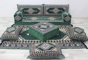 large arabic sofa set, traditional floor cushions, moroccan sofa, arabic diwan, pallet sofa, sofas for living room, sofa bed, armchairs (sofa full set)