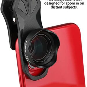 ALILUSSO 75mm Macro Lens,for iPhone,Samsung,Pixel,BlackBerry etc,with Clip,Cell Phone Lens,Detail Lens,Close-up Pictures