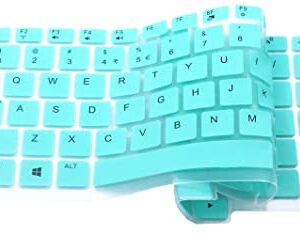 Keyboard Skin Compatible for 2021 2020 Dell Alienware M17 R4 R3 R2 17.3 inch, Dell Alienware Area 51M R2, Dell G7 17 7700 17.3" Gaming Laptop (NOT for Alienware M17 R4 Cherry Mechanical Verison)(Mint)