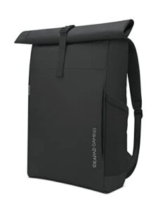 lenovo ideapad gaming backpack, black, large 16 inch
