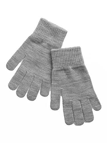 GAP womens BASIC GLOVE MEDIUM GREY ONESIZE