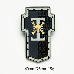 Starforged Compatible with Warhammer 40k Heraldries of the Chapters theme colored shield Pin1 PC