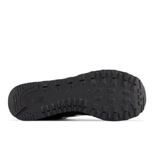 New Balance Men's 515 V3 Sneaker, Black/White/Aluminum Grey, 9.5