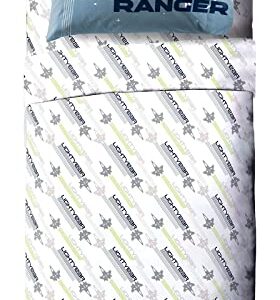 Jay Franco Disney Pixar Lightyear Ready to Go Full Size Sheet Set - 4 Piece Set Super Soft and Cozy Kid’s Bedding Featuring Buzz - Fade Resistant Microfiber Sheets (Official Disney Pixar Product)