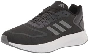 adidas men's duramo 10 running shoe, grey/grey/white, 11