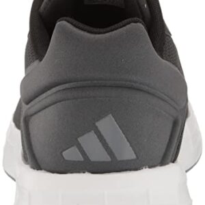 adidas Men's Duramo 10 Running Shoe, Grey/Grey/White, 11