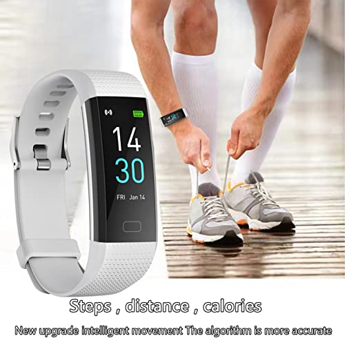 Smart Watch - Blood Pressure Monitor Activity Fitness Tracker with Heart Rate Monitor Smart Watch Compatible with iPhone Samsung Android iOS IP68 Screen Birthday Gifts for Women Men