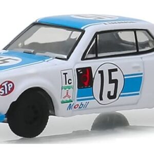 Greenlight 47030-C Tokyo Torque Series 5 - 1972 Skyline 2000 GT-R - #15 K. Takahashi 1972 Fuji 300km Speed Race 1/64 Scale