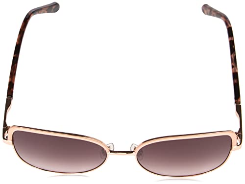 Fossil Women's Female Sunglasses Style FOS 3126/G/S Cat Eye, Red Gold/Brown Gradient, 56mm, 16mm