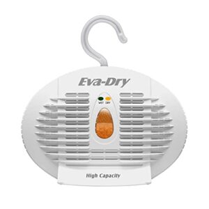 Eva-Dry E-500 Renewable dehumidifier, Pack of 2, white, perfect for closets, bathrooms, safes, boats, and rvs