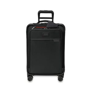 Briggs & Riley Spinners, Black, 22-inch Baseline Essential Carry-On