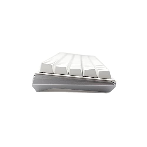 Ducky One 3 Mini Pure White 60% Hotswap RGB Mechanical Keyboard (Cherry MX Blue)