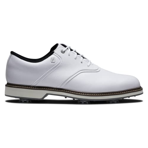 FootJoy mens Fj Originals Golf Shoe, White/White, 12 US