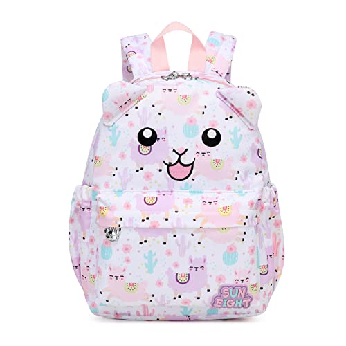 Netlmfg Multifunctional Backpack, Lightweight Waterproof 3D Shoulder Straps Cartoon Kids School Bag with Chest Strap, Boys Girls Casual Bag (2-5 years old)