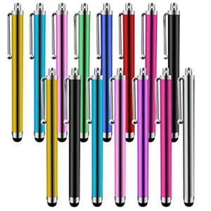anyi stylus pens for touch screens 15 pcs high sensitivity stylus pen for ipad capacitive touch screen pen for iphone tablets smartphone