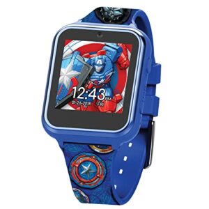 accutime avengers kids interactive smartwatch quartz watch