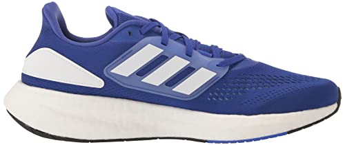 adidas Men's Pureboost 22 Running Shoe, Lucid Blue/White/Pulse Mint, 9