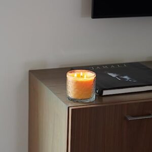 Gold Canyon™ - Fresh Orange Scented Candle, Three-Wick, Heritage Diamond-Cut Glass Jar, New & Improved Look 2022