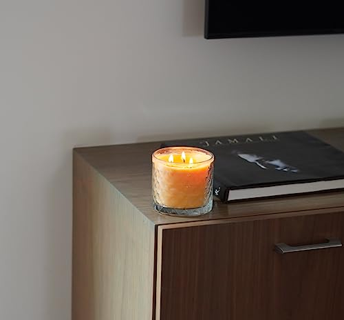 Gold Canyon™ - Fresh Orange Scented Candle, Three-Wick, Heritage Diamond-Cut Glass Jar, New & Improved Look 2022