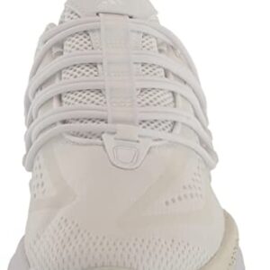 adidas Men's AlphaBoost V1 Running Shoe, White/White/Chalk White, 10.5