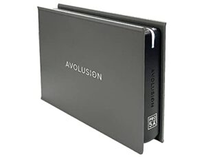 avolusion mini pro-5x 1tb usb 3.0 portable external gaming hard drive - grey (for ps5, pre-formatted) - 2 year warranty
