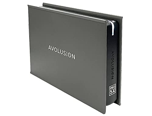 Avolusion Mini Pro-5X 1TB USB 3.0 Portable External Gaming Hard Drive - Grey (for PS5, Pre-Formatted) - 2 Year Warranty