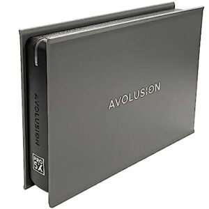 Avolusion Mini Pro-5X 1TB USB 3.0 Portable External Gaming Hard Drive - Grey (for PS5, Pre-Formatted) - 2 Year Warranty