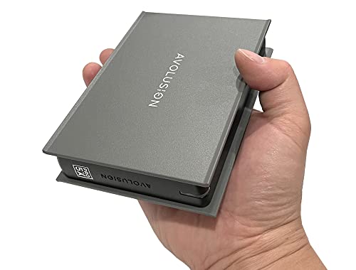 Avolusion Mini Pro-5X 1TB USB 3.0 Portable External Gaming Hard Drive - Grey (for PS5, Pre-Formatted) - 2 Year Warranty