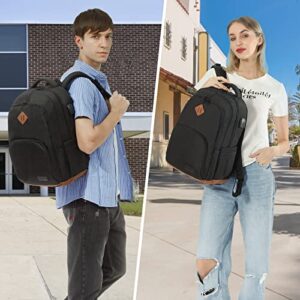 LOVEVOOK Laptop Backpack for Women Men, Classical Laptop Bag with Laptop Compartment for Work Travel, Fashion Daypack, Fit 15.6" Laptop
