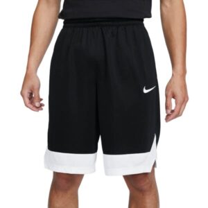 nike men's dri-fit icon basketball shorts black/white/white/white xx-large