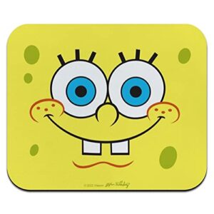 spongebob smiling face low profile thin mouse pad mousepad
