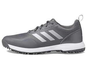 adidas men's tech response sl 3 golf shoe, grey four/silver met./solar gold, 8