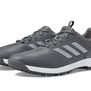 adidas Men's TECH Response SL 3 Golf Shoe, Grey Four/Silver met./Solar Gold, 8