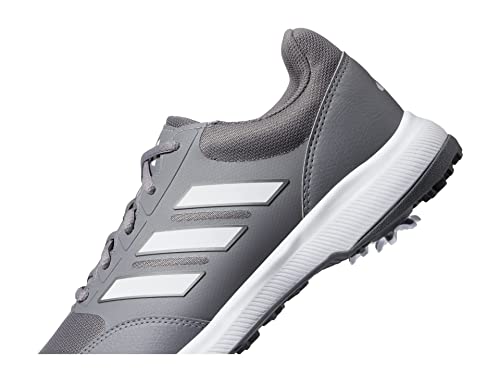 adidas Men's TECH Response 3.0 Golf Shoe, Grey Four/FTWR White/Grey Three, 10