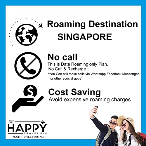 Singapore SIM Card, Singapore Travel SIM Card, Singapore Roaming Sim Card… (10 Days)