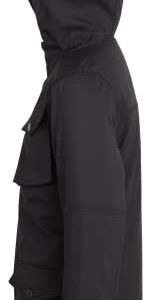 URBAN REPUBLIC Boys' Winter Jacket - Shell Parka Coat with Faux Fur Lined Hood, Size 10/12, Jet Black