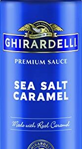 Ghirardelli Chocolate Company Sea Salt Caramel Sauce Squeeze Bottle, 16 oz