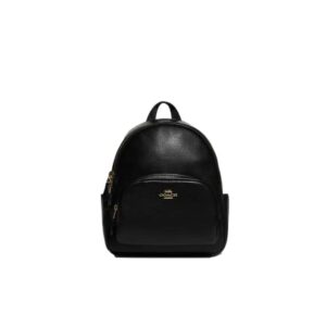 Coach Mini Court Backpack (IM/Black)