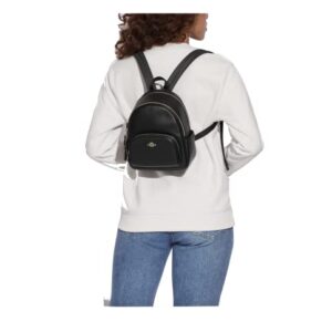 Coach Mini Court Backpack (IM/Black)