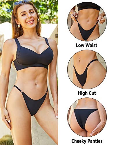 Which is Adjustable Seamless Underwear for Women Panties Sexy Underwear No Show High Cut Cheeky Panties 6 Pack XS-L