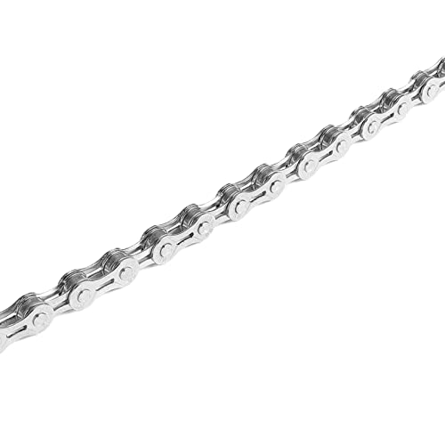 Hycline Bike Chain 6/7/8 Speed,Half Hollow Lightweight Bicycle Chains for Road Bike/MTB/BMX,1/2 x 3/32 Inch 116 Links-Silver