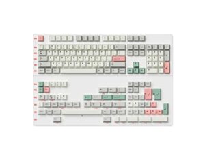 ranked dye sublimation premium keycap set | 1.45 mm thick pbt | cherry profile for custom mechanical keyboard (9009, 169 keys)