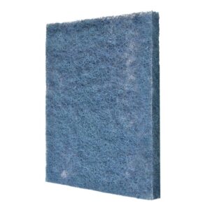 corecarbon natural fiber hog hair furnace door filter for mobile, manufactured and modular homes (19-1/2 x 28), blue