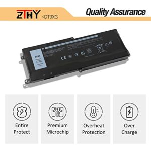 ZTHY 90Wh DT9XG Laptop Battery Replacement for Dell Alienware Area-51m R1 R2 ALWA51M-D1968W D1968B D1969PW D1733B D1746W D1735DB D1733PB D1766W D1748DW D1746B D1766B D1741DB Series 07PWKV 0KJYFY 11.4V