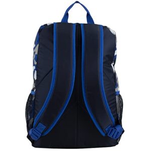 FUEL Top Loader Backpack & Lunch Bag Bundle - Blue/White/Gray Camo