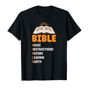 God Loving Funny Religious Bible T-Shirt