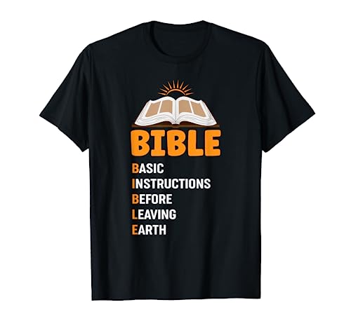 God Loving Funny Religious Bible T-Shirt