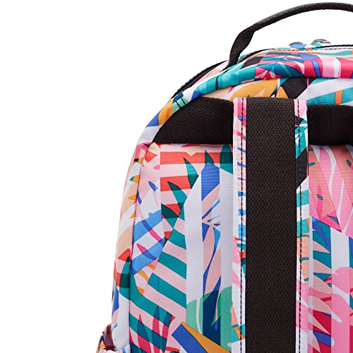 Kipling Seoul Large Printed 15" Laptop Backpack Patchwork Garden