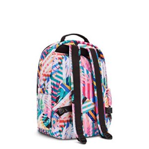 Kipling Seoul Large Printed 15" Laptop Backpack Patchwork Garden